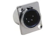 4335 / 4 Pin Canon Erkek Şase Konnektor 100′lu Paket