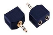 3900 / Walkman Adaptor 3.50mm Stereo Erkek+Dişi-Dişi 100'lu Paket
