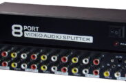 AV Splitter 1x8 (1 Giriş 8 Çıkış)