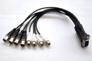 15 pin 4 kanal 3 sıra PCİ DVR Kart Ahtapotu SV-15p CH