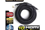 Dark v1.4 10mt, 3D, Ağ Destekli, Kılıflı, Dual Molding, Altın Uçlu HDMI Kab